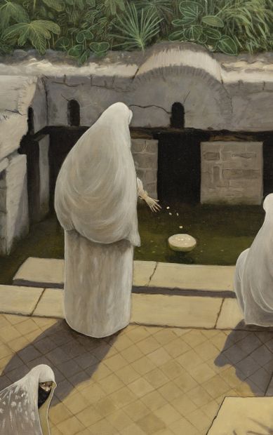 Roman LAZAREV (1938)
Le vœux
Huile sur toile
Signée...