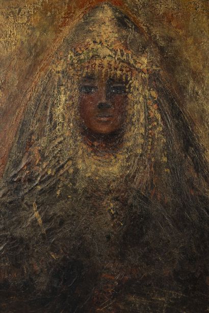 Gerda HEGEDUS (1926)
Femme berbère 
Huile...