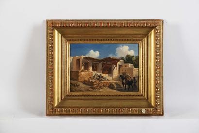 Eugène FLANDIN (1809-1876)
L'arrivée des...