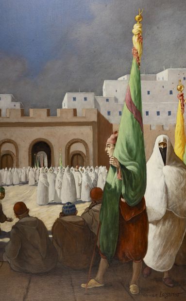 Roman LAZAREV (1938)
L'arrivée du Sultan
Huile...