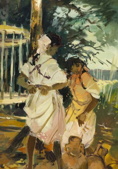 Jean-Gaston MANTEL (1914-1995)
Femmes à la...
