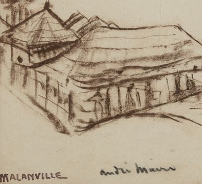 André MAIRE (1898–1984)
Malanville
Ink and...