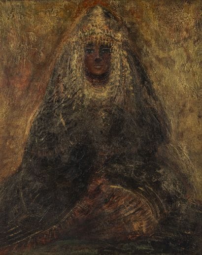 Gerda HEGEDUS (1926)
Femme berbère 
Huile...