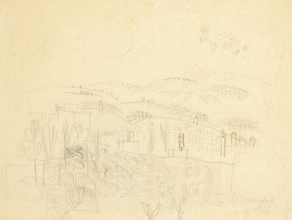 Raoul DUFY (1877–1953)
Marrakech. 1926
Pencil...