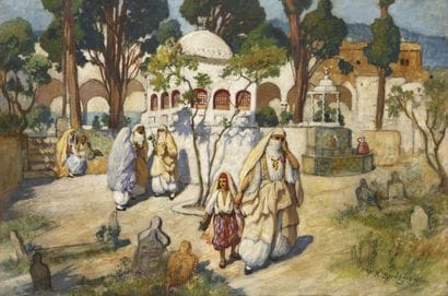Frederic Arthur BRIDGMAN (1847-1928)
Mausolée...