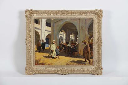 Dario MECATTI (1909-1976)
Scène orientaliste...