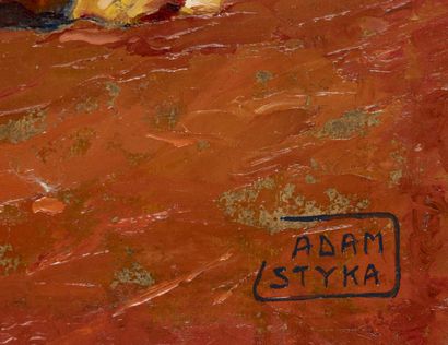 Adam STYKA (1890–1959)
Washerwomen
Oil on...