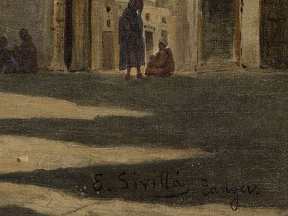 Emilio SIVILLA TORRES (1845-1894)
Tanger
Huile...