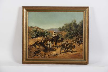Stéphan BAKALOWICZ (1857-1947)
Caravan in...