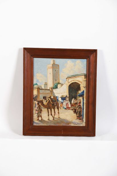 Matteo BRONDY (1866-1944)
The entrance to...
