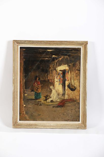 Maurice BOMPARD (1857-1936)
Meal in a Moorish...