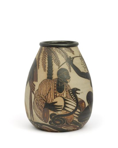 Étienne VILOTTE POTERIE DE CIBOURE (1881-1957)
Vase...
