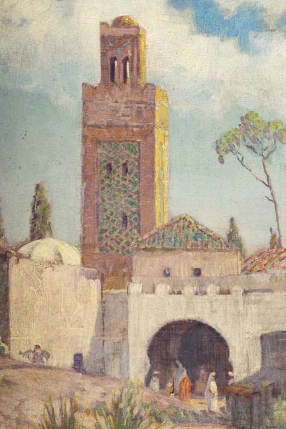 Arthur SCHNEIDER (1866-1942)
Le minaret
Huile...