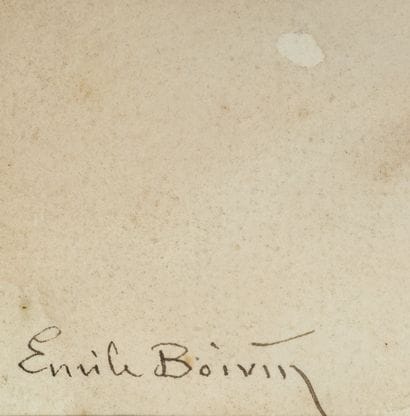 Emile BOIVIN (1846-1920)
Une rue dans la...