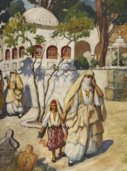 Frederic Arthur BRIDGMAN (1847-1928)
Mausolée...