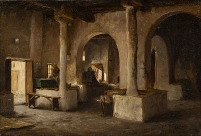 Frederic Arthur BRIDGMAN (1847-1928)
Le Café...