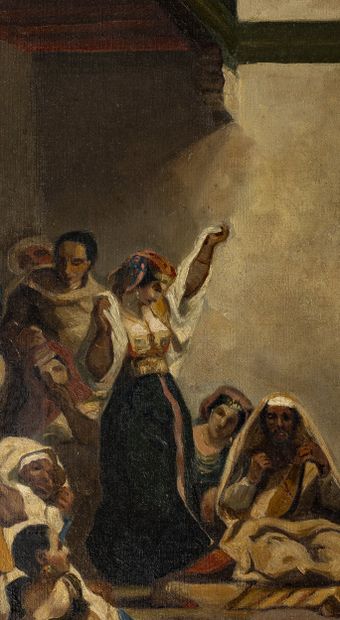 Auguste BACHELIN (1830-1890)
Le mariage marocain...