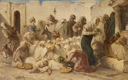 Jean François PORTAELS (1818-1895)
Marché...