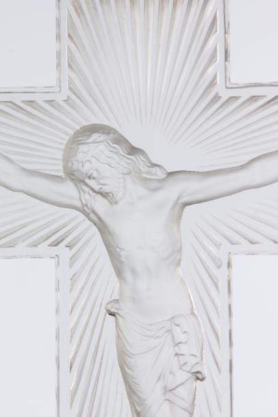 René LALIQUE (1860-1945) 

Christ en croix.

Sujet...