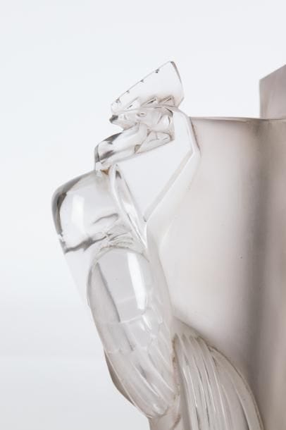 René LALIQUE (1860-1945) 

Pendule «Deux...