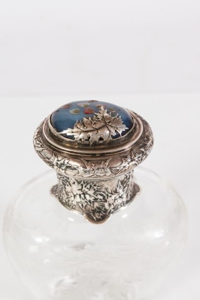 Emile Gallé (1846-1904) 

Flacon en cristal...