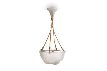 René LALIQUE (1860-1945) 

Suspension modèle...
