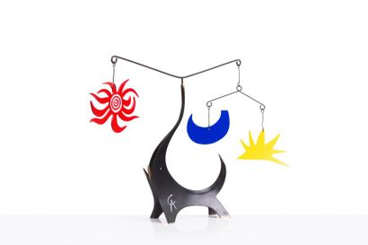 Alexander CALDER (1896-1976) 

Black Eléphant.

Sculpture...