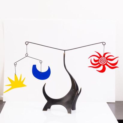 Alexander CALDER (1896-1976) 

Black Eléphant.

Sculpture...