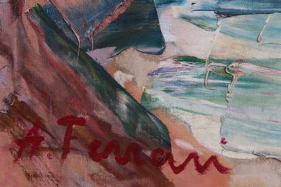 Sauveur BERNAY-THERIC (1874-1963) 

La plage...
