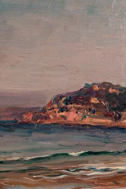 Sauveur BERNAY-THERIC (1874-1963) 

La plage...