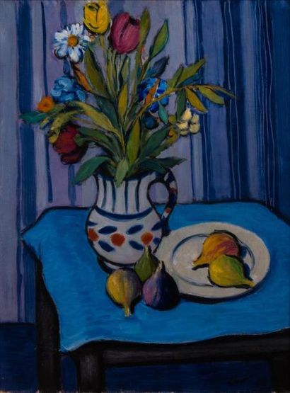 Gustave LINO (1893-1961) 

Nature morte au...