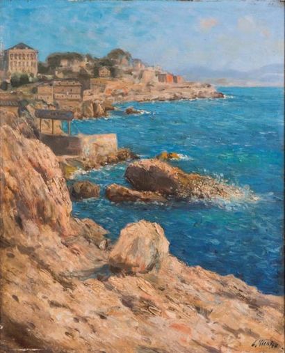 Medard MAERTENS (1875-1946) 

Bord de corniche....