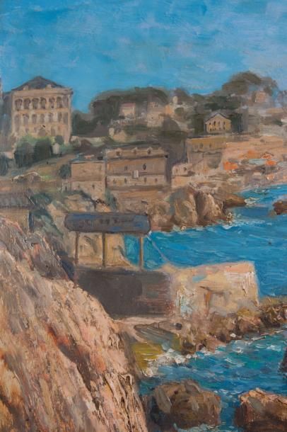 Medard MAERTENS (1875-1946) 

Bord de corniche....