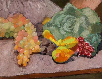 Alfred LOMBARD (1884-1973) 

Nature morte.?Huile...