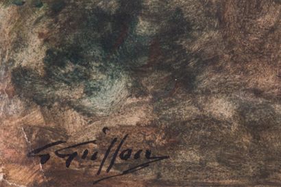 Gabriel GRIFFON (1866-1938)?2 aquarelles...