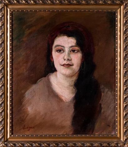 Celso LAGAR (1891-1966) 

Portrait de Dame.?Huile...