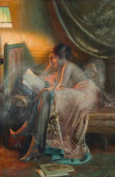 Delphin ENJOLRAS (1857-1945) 

Femme galante...