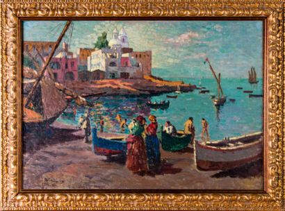 Alexandre URBAIN (1875-1953) 

La baie de...