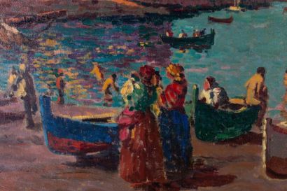 Alexandre URBAIN (1875-1953) 

La baie de...