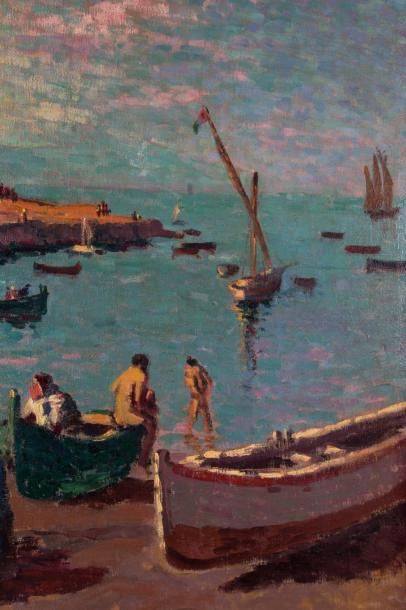 Alexandre URBAIN (1875-1953) 

La baie de...