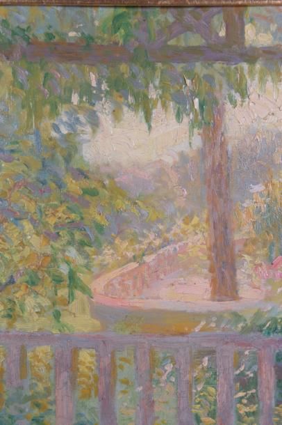 Jean Gabriel GOULINAT (1883-1972) 

La pergola....