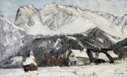 Étienne ALBRIEUX (1891-1962) 

Première neige...