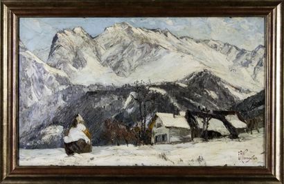 Étienne ALBRIEUX (1891-1962) 

Première neige...