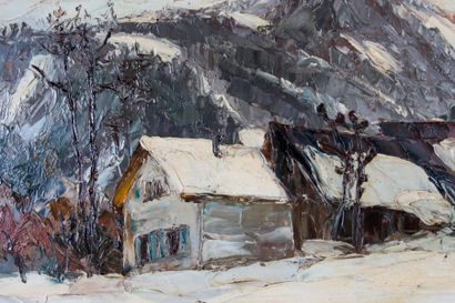 Étienne ALBRIEUX (1891-1962) 

Première neige...