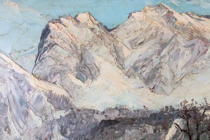 Étienne ALBRIEUX (1891-1962) 

Première neige...