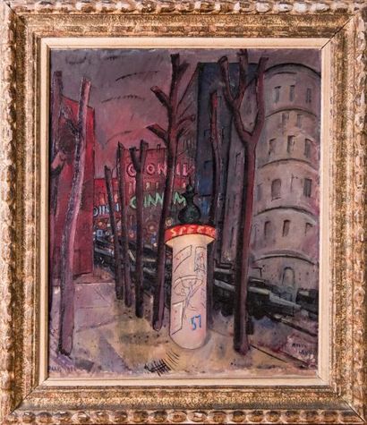 Moses LEVY (1885-1968) 

Paris. 1932.?Huile...