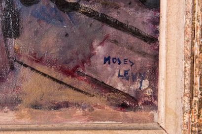 Moses LEVY (1885-1968) 

Paris. 1932.?Huile...