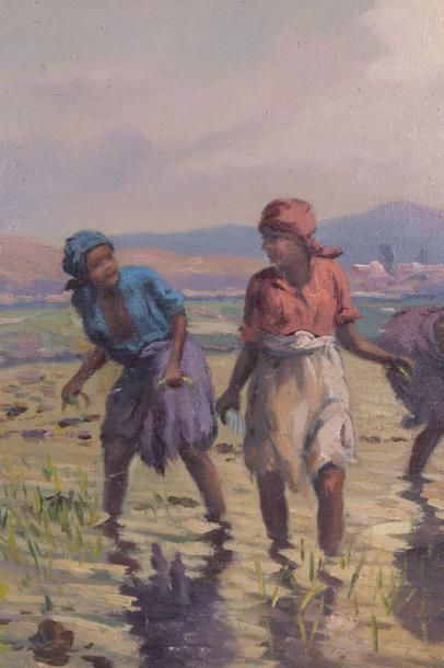 Jean RAMBININTSOA (1899-1986) 

Dans la risière....