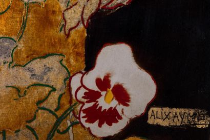 Alix AYME (1894-1989) 

Portrait d’indochinoise....