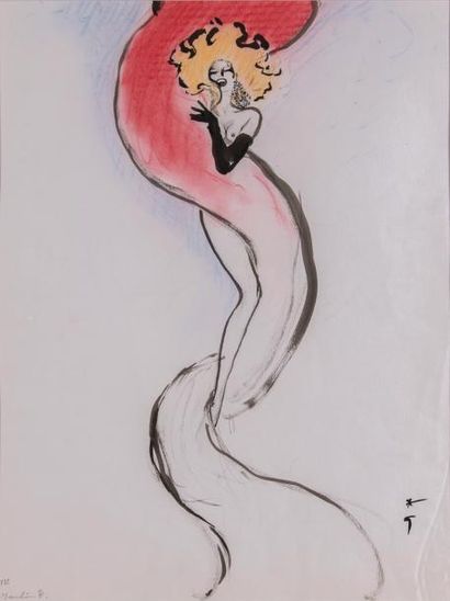 René GRUAU (1909-2004) 

Mon truc en plumes....